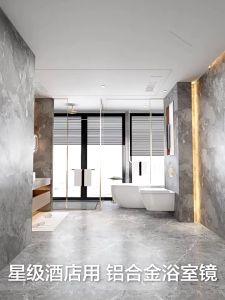 [OKLIFE. SG]Bathroom Mirror Oval Bathroom Wall Hanging Cosmetic Mirror  Bathroom Mirror Wall Decorative Mirror