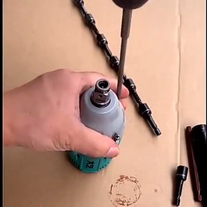 Electric Brushless Impact Wrench T Adapter Drill Bit Chrome Vanadium Steel Dual Use Cordless Part Magnetic Conversion Square Shaft For Electric Wrench