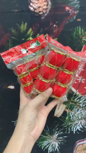 Red drum christmas tree decoration christmas ornamentChristmas giftparty DIY