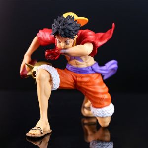 Bandai | 12CM One Piece Anime Figure Toys Monkey D Luffy third gear Battle Style PVC Action Figurine Collection Model Kids Birthday Gift