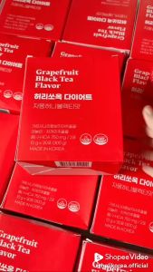 MUA 2 TẶNG 1 - Trà Giảm Cân Giảm Mỡ Ổn Định Đường Huyết Hỗ Trợ Tiêu Hóa Healthouse Grapefruit Black Tea Flavor 30 gói