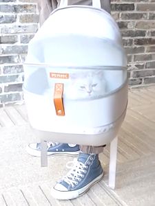 Portable Pet Backpack Carrier Cat Dog Kitten Small Animal Bag Pet Backpack Large Capacity Breathable Space for Travel