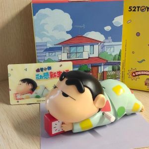 Crayon Shin-Chan Anime Figure Crawling Toys Kawaii Desktop Ornaments Clockwork Crawling Toys Decoration Toys Gifts