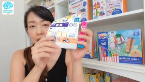 GM Kids (ของแท้ USA พร้อมส่ง 3 - 9 ขวบ) ตัวต่อลูกบาศก์ สอนบวก-ลบเลข แผ่นการ์ดกิจรรม Numberblocks Mathlink Math Activity Set (Hand2Mind) ของเล่นเด็กเสริมพัฒนาการ ของเล่นเสริมทักษะ