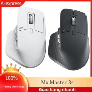 Chuột Không Dây Bluetooth Logitech MX Master 3S Độ Phân Giải Cao 8000 DPI Dùng Cho Chơi Game Và Văn Phòng Tương Thích Với Mac Và Windows