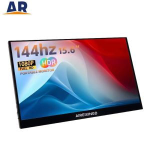 15.6" Portable Monitor 1080P 144Hz FHD IPS Panel Second Screen for Laptop Gaming Extended Display with Type C HDMI