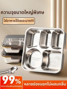 YOULUNMEI | Food Grade Stainless Steel Deep Compartment Tray