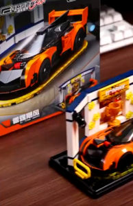 Sembo Block Vehicle Car With Display Box Famous Car Racing Sport Car Series Building Block Bricks Toys
