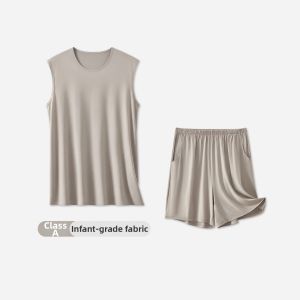 Men Modal Sleeveless Sleepwear