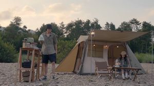 Tenda Camping Naturehike NH21ZP009: Glamping Keluarga Besar