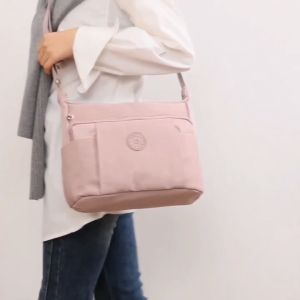 Grosiran Omygoose Pioma Gaby Tas Selempang Bahu Wanita / Sling Bag Wanita / Tas Polos Wanita / Tas Nylon