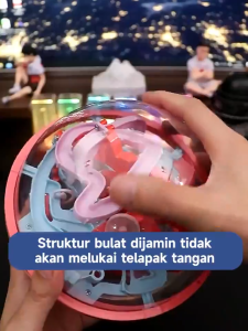 65/100 Level Labirin Edukasi 3D Magic Maze Ball Trumpet Puzzle Bola