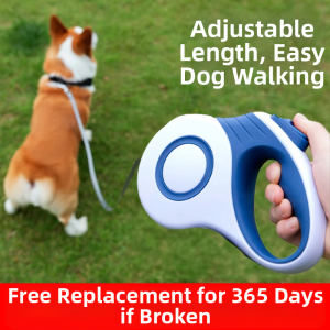 hipidog | Retractable Dog Leash For Small To Medium Sized Dogs