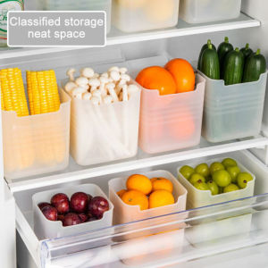Clear Vegetable Fruit snacks Egg Frozen Refrigerator Fridge Side Door Storage box Organizer