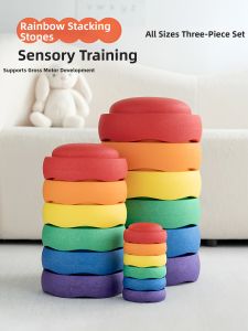 Spring buds | Rainbow Stepping Stones Balance Sensory Educational Toy