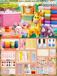 Odorless DIY Childrens Craft Clay 36 Colors