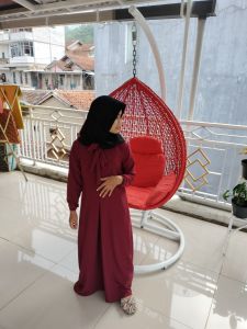 GAMIS ANAK CRINKLE NIVIA. 2026 .FASHION ANAK WANITA TERBARU.TERMURAH.TERLARIS