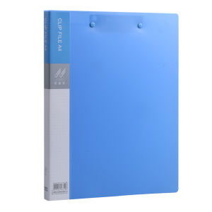 Morningside A4 File Folder Transparent PP Material Strong Clip Thickened Storage Folder Office Supplies Music Score Certificate Storage Book