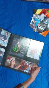 Album Foto Jumbo Motif 15 Sheet Hitam / Motif Random