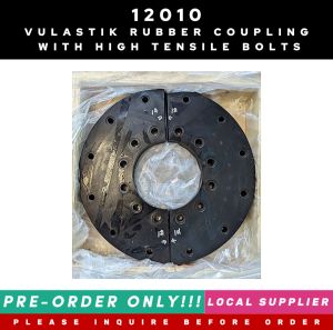 12010 VULASTIK RUBBER COUPLING WITH HIGH TENSILE BOLTS [PRE-ORDER LAMANG!!! DAPAT MAG-INQUIRE MUNA BAGO UMORDER LOCAL SUPPLIER WARRANTY] FOR 500KW MAN CXZ