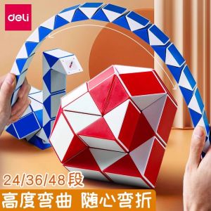 Đồ Chơi Khối Hộp Rubik Thay Đổi Hình Dạng 24-36-48 Đoạn Dành Cho Trẻ Em Mẫu Giáo Đồ Chơi Giáo Dục Khối Rubik Ba Cấp Bền Bỉ