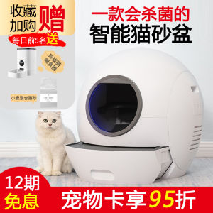 Small One Cat Automatic Intelligent Litter Box: A Large Cat Toilet Drawer Solution