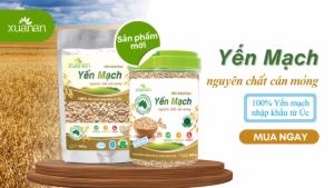 Yến Mạch Nguyên Chất Cán Mỏng Xuân An [ko đường]Túi 400G(Tặng 1 Túi Yến Mạch 150G)