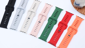 Dual-Layer Sport Silicone Strap for Apple Watch Ultra 3/2 Series 11/10/9/8/7/SE 49mm 46mm 45mm 44mm 42mm All Sizes Compatible Bands