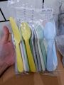 IKEA Sendok Garpu Pisau anak isi 6 Set (Sendok Garpu pisau) BPA FREE Food Grade. 