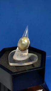 Cincin Batu Hidup Akik Mine Combong Semulajadi (Batu Akik yg Berlubang)Cincin Batu Akik Bertuah ni ikat dgn Cincin Sarung Original Stainless Steel-Jamin Tak Karat