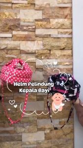 Helm Bayi Anti Bentur | Topi Bayi | Topi Pelidung Kepala Bayi