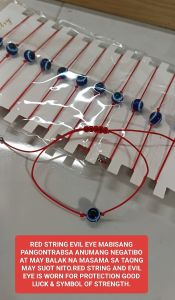 Red Stribg evil eye trends bracelets