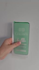 1-3PCS Clear Ceramic Film For iPhone 17 Pro Max  17 Air 16 15 14 11 13 18 16 Plus 13 12 Mini XS Max XR X 8 SE Screen Protector