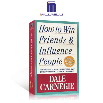 How To Win Friends & Influence People paperback by Dale Carnegie Original English books