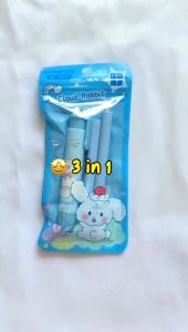 Penghapus Pensil Mekanik Sanrio 1 set / Hapusan Mekanik Lucu Motif Anak / Penghapus Mekanik Bonus Refill
