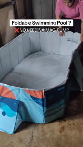 Non Inflatable No Airpump Required Swimming Pool For Family Foldable Swimming Pool For Kids
