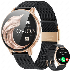 LIGE | LIGE Women Call Reminder Smart Watch Custom Dial Fashion Watches Men Bluetooth Call Sport Fitness Tracker Heart Rate Smartwatch
