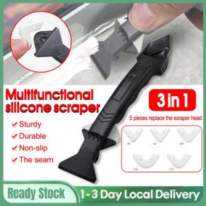 3 In1 Glass Glue Angle Scraper Multifunctional Rubber Shovel Trimming Silicone Remover Metal Scraper Angle Seam Shovel刮胶器silicone scraper