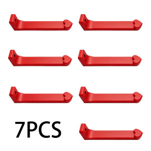 7 PCS Robust Wall-Mounted Tape Dispenser Organizer Corrosion-Resistant Storage Rack Reliable Hanging Versatile Utility Hook