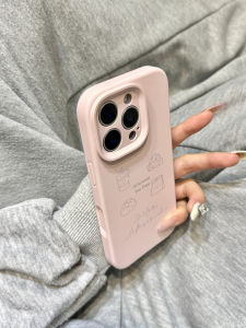 Anti-Fall Protective Case for iPhone 17 pro Max Apple 14 15 16 pro Women Full Cover 13 Shockproof Silicone Matte Liquid Soft Glue