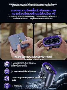 【เย็นสบายในฤดูร้อน】พัดลมแขวนเอว 2025 ใหม่พกติดตัวคลิปแบบพกพาเอวฤดูร้อนเย็นสิ่งศักดิ์สิทธิ์การทำงานที่อุณหภูมิสูงสถานที่ทำงานกลางแจ้งห้องครัวตั้งแคมป์ชาร์จความทนทานที่ยาวนานเป็นพิเศษสวมใส่เครื่องทำความเย็นขนาดเล็กเครื่องปรับอากาศที่แข็งแกร่งเป็นพิเศษ