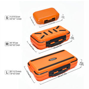 Waterproof Fishing Tackle Box Fishing Accessories Tool Storage Box Fish Hook Lure Fake Bait Boxes Carp For Fishing Goods