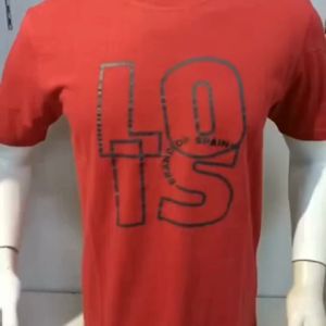 KAOS PRIA DEWASA KAOS BASIC KSL2257 KAOS T-SHIRT LOIS PRIA WARNA marun maroon MERAH