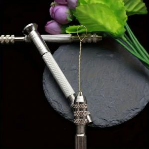 Hand-held Wire Twister Tool for Jewelry Making DIY Crafting Double-headed Design for Twisting and Clamping Copper Wires