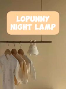 Lampu Tidur Bentuk Kelinci & Meja Anak dengan Timmer