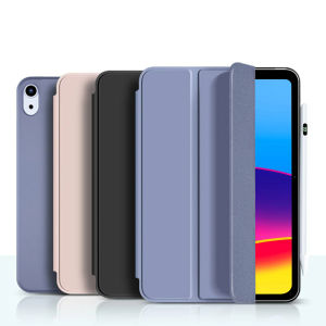 Bao Da Dạng Đứng Lật Thông Minh Cho iPad Thế Hệ Thứ 10 Và 11 10.9 Inch Vỏ Silicon Mềm Tương Thích Với Các Mẫu Năm 2022 Và 2025