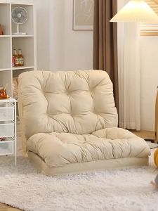 HHsociety นุ่มเบด โซฟา 90cm โซฟาพับได้ ถูกปรับนอน เบาะนอน โซฟานั่งเล่น