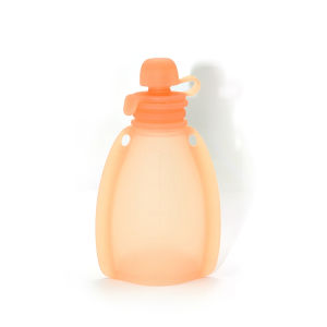 Baby Food Pouches Reusable Squeeze Storage Containers Bags Drink Puree Breastmilk Bottle Portable for Toddler Kids BPA Free