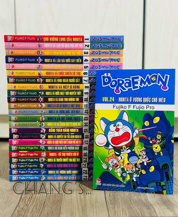Truyện tranh Doraemon Truyện dài trọn bộ 24 tập - Chang Book | Lazada.vn
