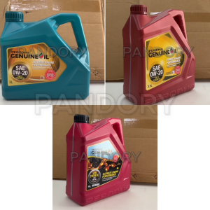 【💯ORIGINAL】PERODUA ENGINE OIL (0W20)(5W30) API SN/ API SM/ FULLY SYNTHETIC/ SEMI SYNTHETIC (3L/ 3.5L/ 4L) MINYAK HITAM
